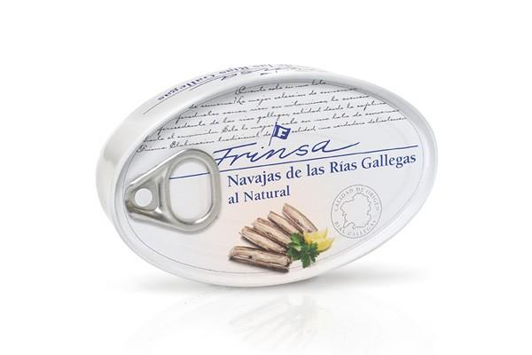 Navajas al Natural Frinsa (lata 111g)