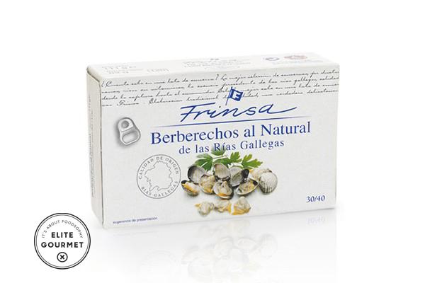 Berberechos al Natural Frinsa 30/40 piezas (lata 111g)