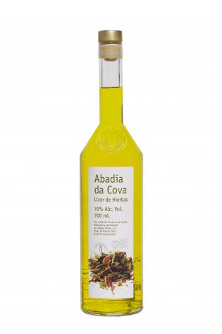 Licor de Hierbas Abadía da Cova (botella 70cl)