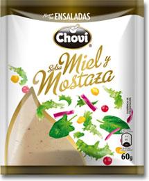 Salsa Miel & Mostaza Choví (sobre 60gr)