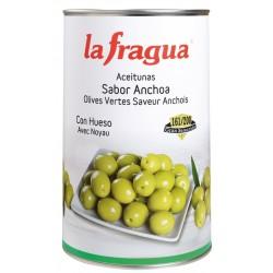 La Fragua Aceituna Verde Sabor Anchoa (lata 5kg)