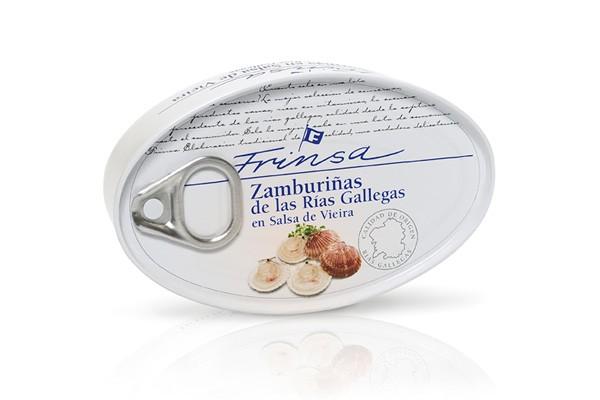 Zamburiñas en Salsa de Vieira Frinsa (lata 111g)